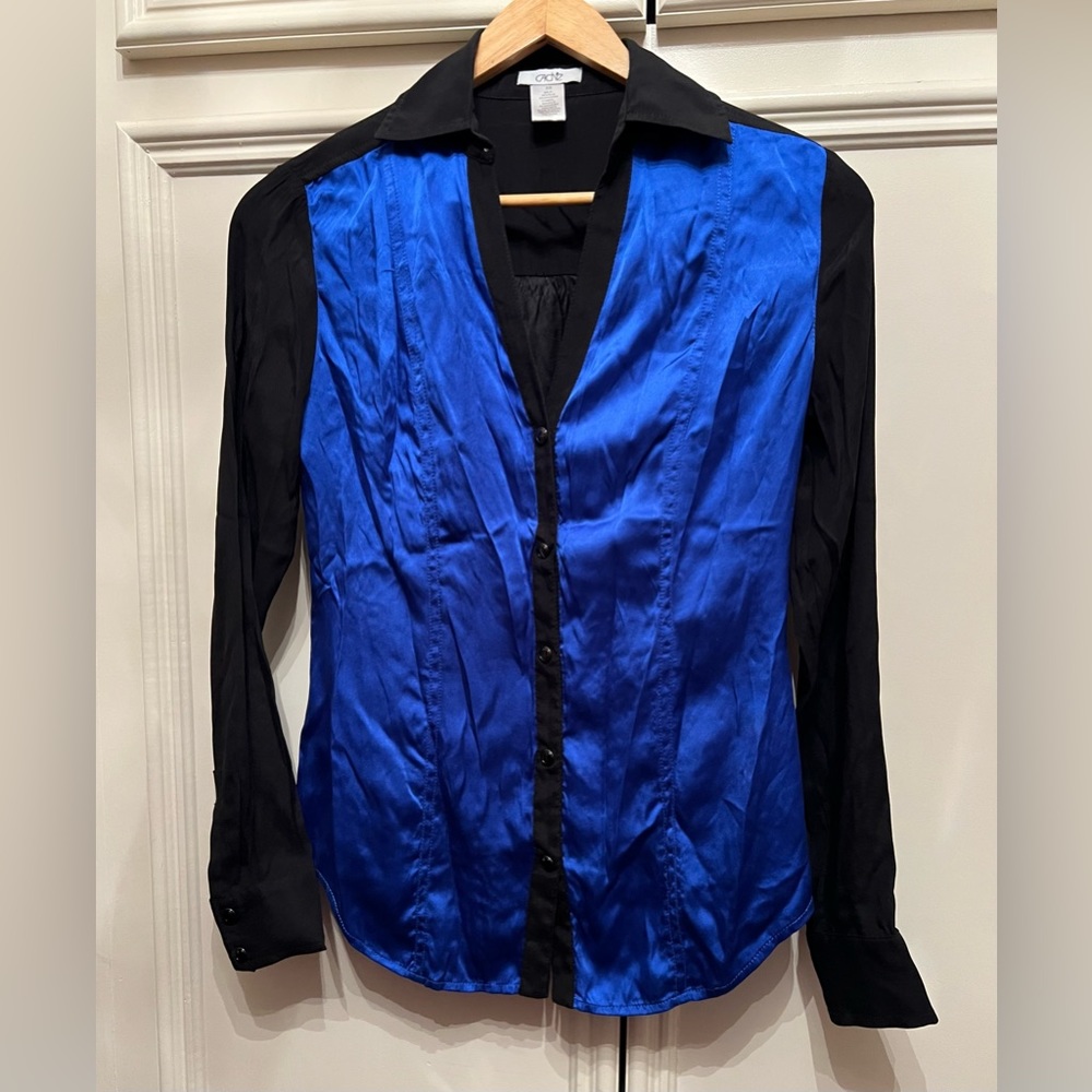 Cache blouse 95% Silk